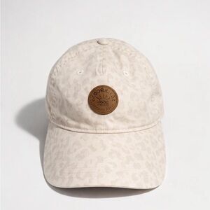 Goorin Bros Cream Leopard Print Hat